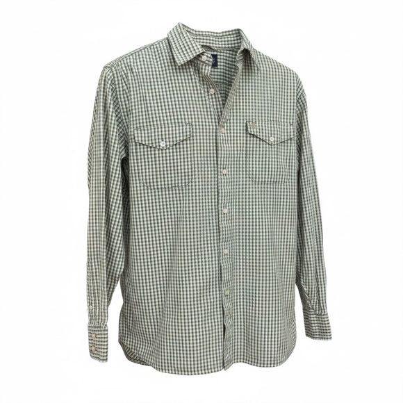 Timberland Other - Timberland Men's Green Plaid Button Down Shirt Size M